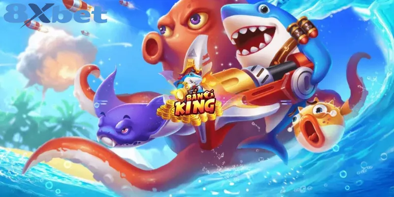 Khám phá tựa game bắn cá king 8xbet siêu hot 2025 2 Trải nghiệm Bắn Cá King 8xbet – Săn cá kịch tính, thử thách hấp dẫn