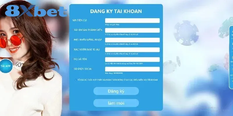 Hướng Dẫn Cách Đăng Ký 8xbet Chi Tiết Dành Cho Người Mới 3 Chi tiết các bước đăng ký thành viên